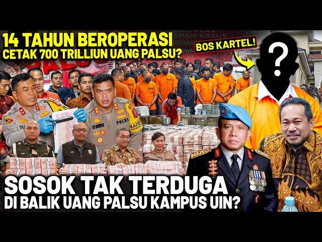 UANG PALSU LOLOS MASUK KE BANK? TERBONGKAR, Orang² Besar Di Balik Sindikat Uang Palsu Kampus UIN