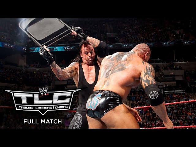 FULL MATCH - Undertaker vs. Batista – World Heavyweight Championship Chairs Match: WWE TLC 2009