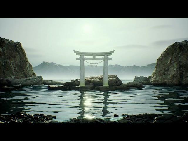 A Torii ambient scene made with #ue5 - 4K