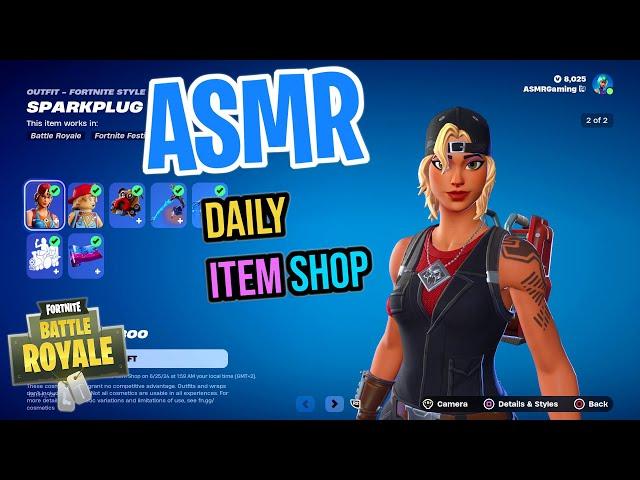 ASMR Fortnite Clix Locker Bundle Returns! Daily Item Shop  Relaxing Whispering 