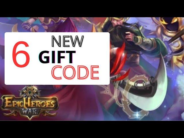 6 GIFT CODE 2023 in EPIC HEROES WAR