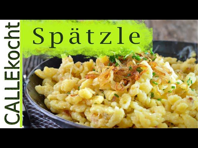 Beste Spätzle selbst gemacht - Kaufst du noch? Oder schabst Du schon?