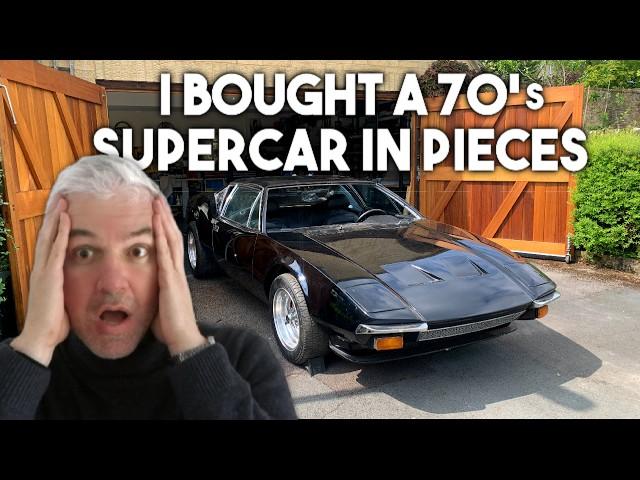 My DeTomaso Pantera Arrives And I Come Close To Wrecking It - Pt3