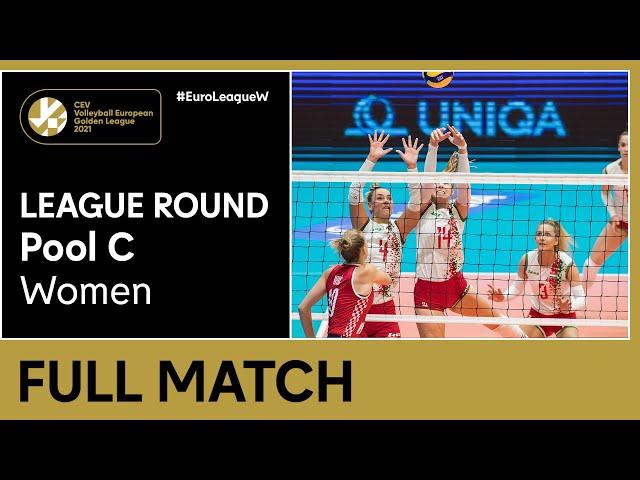 Croatia vs. Hungary - CEV Volleyball European Golden League 2021 | Women