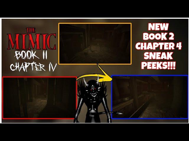 Awesome *NEW* Sneak Peeks For Book 2 Chapter 4 - The Mimic (Roblox)