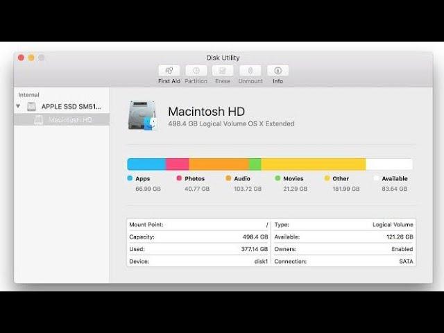 Mac Disk Utility to Repair a Hard disk on Recovery Mode - Fix all Hard Disk errors