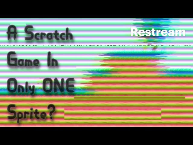 Can I Make  A Scratch  Game In  Only ONE  Sprite? 