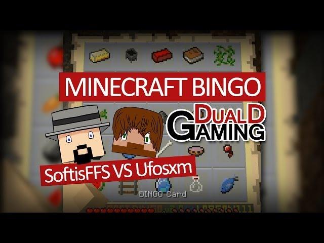 DualDGaming spelar Minecraft Bingo! - SoftisFFS VS Ufosxm