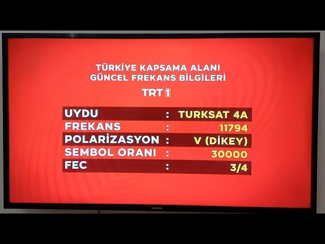 Euro 2024 Trt 1 Samsung Tv Uydu Ayarı