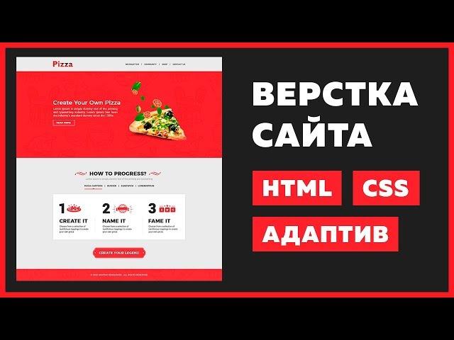 How to Create a Responsive Website from Scratch - HTML / CSS / VS Code / PSD