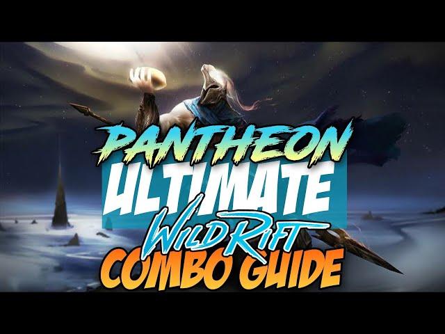 PANTHEON ULTIMATE COMBO GUIDE +GIVEAWAY| Pantheon Wildrift Combo guide| WILDRIFT TUTORIAL