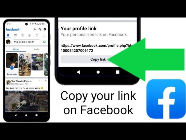 Paano i copy paste at share ang link ng facebook account profile mo