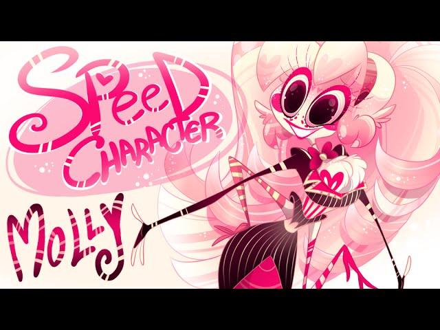 SPEED CHARACTER- Molly (Hazbin Hotel) - VivziePop