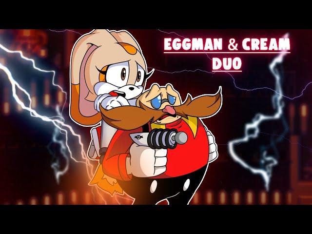 Sonic.exe: The Spirits of Hell Round 2 | Eggman & Cream Duo Survival! Not So Villain! #16