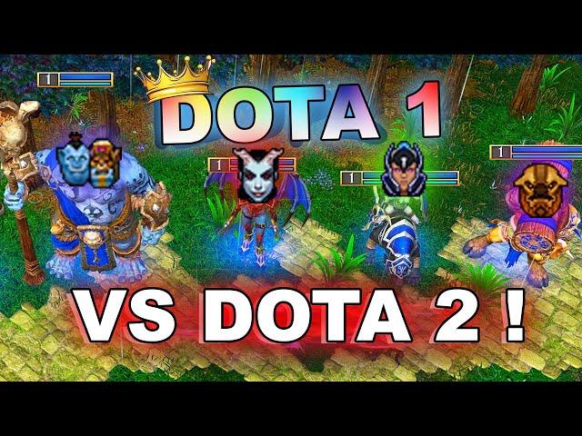 Dota 1 VS Dota 2 - ALL HEROES!