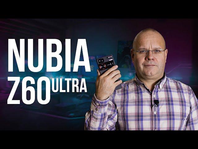 Nubia Z60 Ultra. Шикарный и странный супер кирпич.