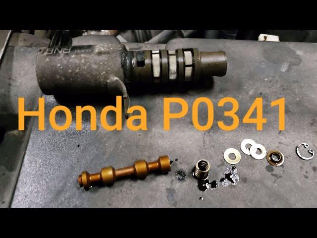 Honda P0341- Camshaft Position Sensor Incorrect Phase Detected DIY