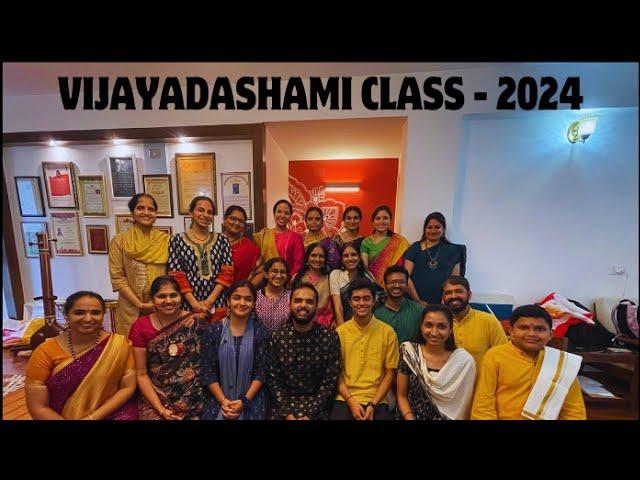 Vijayadashami 2024- Ranjani Gayatri with students| Dharmasamvardhani