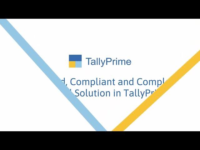 Connected e-Way Bill solution | Tally Customization | Tally Prime | Tally Classes | Tally Learning