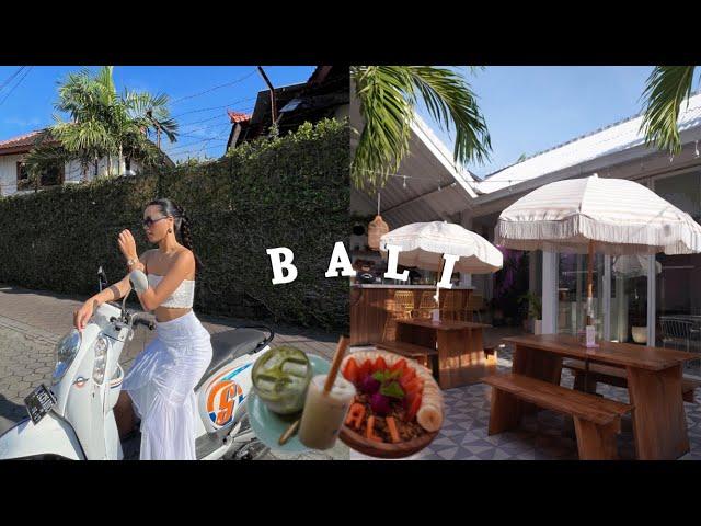 BALI VLOG  cafes, potato head, surfing, atv