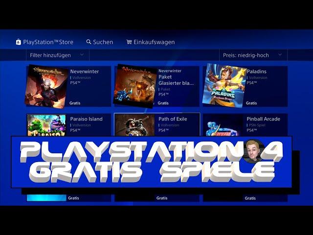 PlayStation 4 - PS4 Gratis Spiele. Deutsch