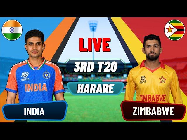  Live: India vs Zimbabwe T20 Live Match Score & Commentary | Live Cricket Match Today IND vs ZIM