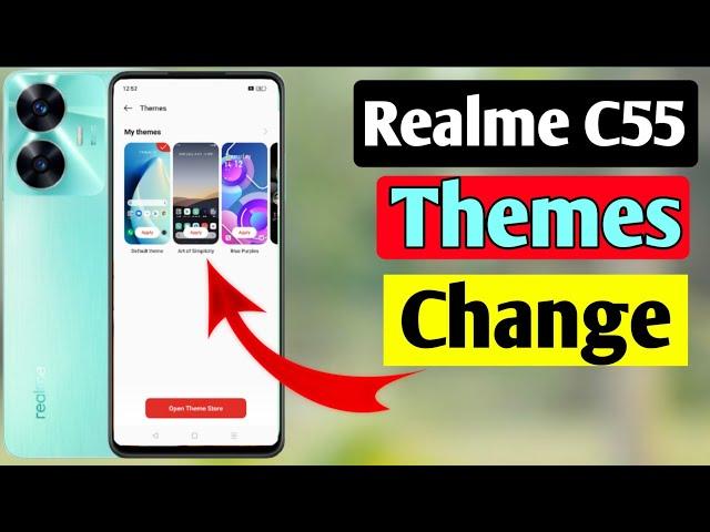 Realme C55 Themes Change Kaise Kare| How To Themes Change In Realme C55