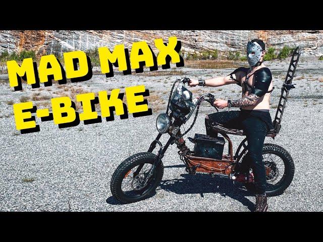 Mad Max Electric Bike | One Week Custom Builds | Spark Cycleworks | Bandit Moped