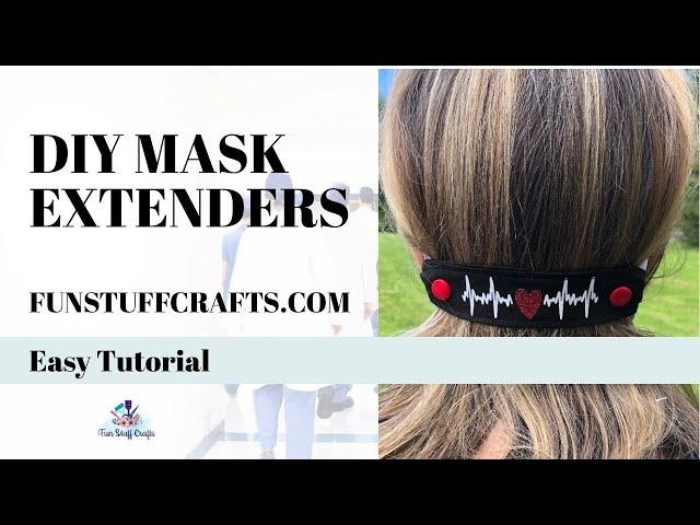 DIY Making a Mask Extenders with Your Mask Scraps!