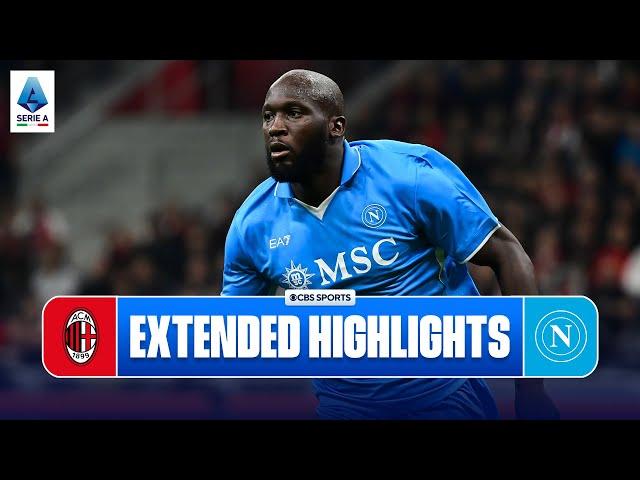 AC Milan vs. Napoli: Extended Highlights | Serie A | CBS Sports Golazo