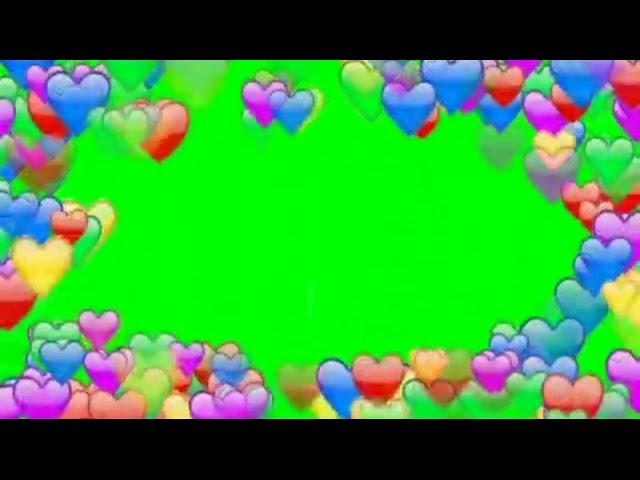 Heart emoji green screen free download non copyrighted.