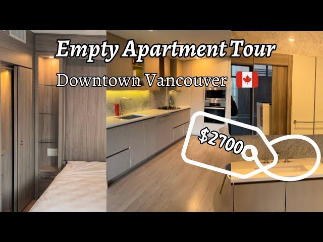 Vancouver Empty Apartment Tour 2024 | Move in With Me to Downtown Vancouver