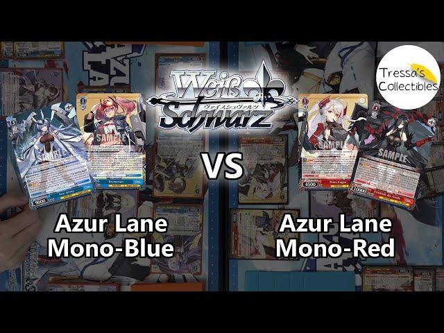 Azur Lane (Mono-Blue) vs. Azur Lane (Mono-Red) [Weiss Schwarz]