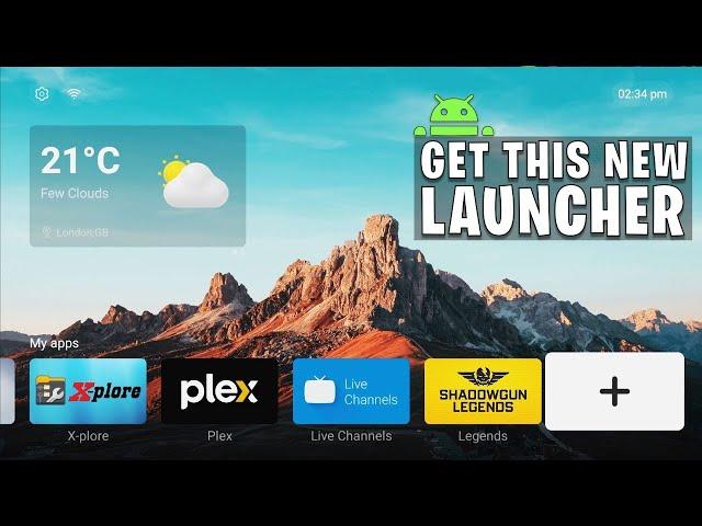  NEW ANDROID TV LAUNCHER. Get it NOW! Replace The Default TV Launcher!