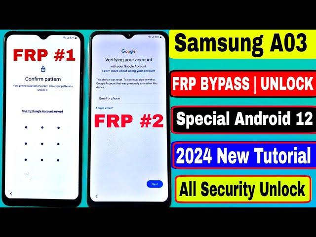 WITHOUT PC 2024:- Samsung A03 Frp Bypass Android 13 || No Talkback - No Tool || Samsung Frp Bypass