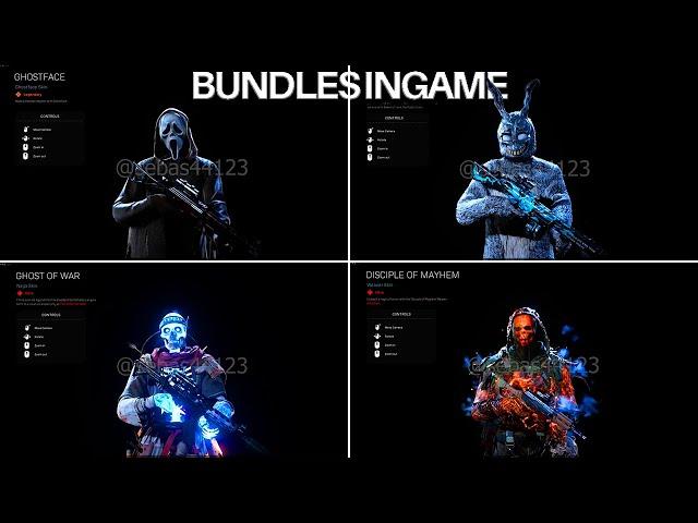 BUNDLES HALLOWEEN INGAME (SCREAM, DONNIE... ETC) | TODOS LOS CHALLENGES DE THE HAUNTING | WARZONE