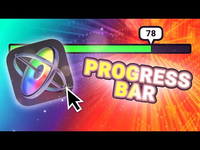 How to make a DYNAMIC Progress Bar in Apple Motion for Final Cut Pro