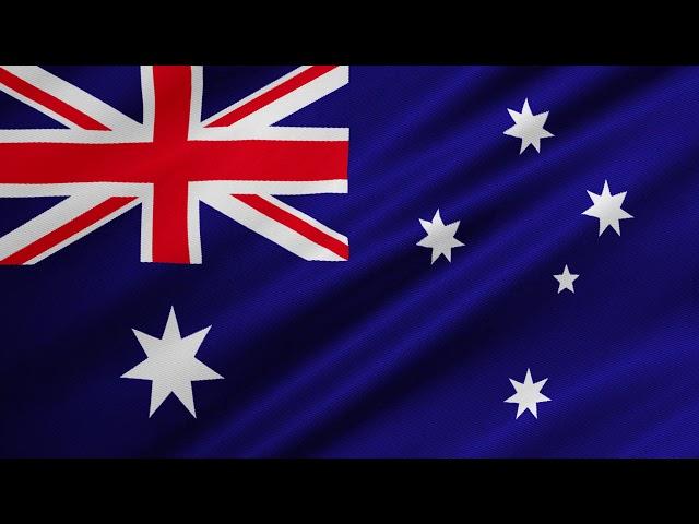 Flag of Australia Waving [FREE USE]