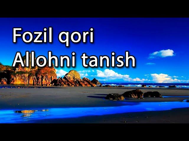 Fozil qori - Allohni tanish