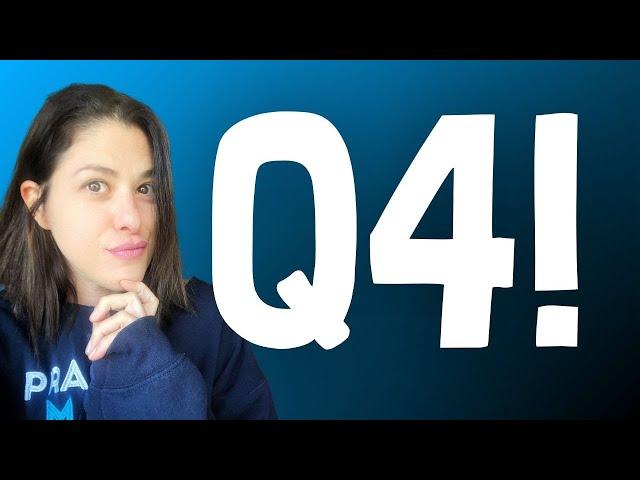 EVERYTHING You Need to Know About Q4!! | Print on Demand, Digital Downloads & Affiliate marketing