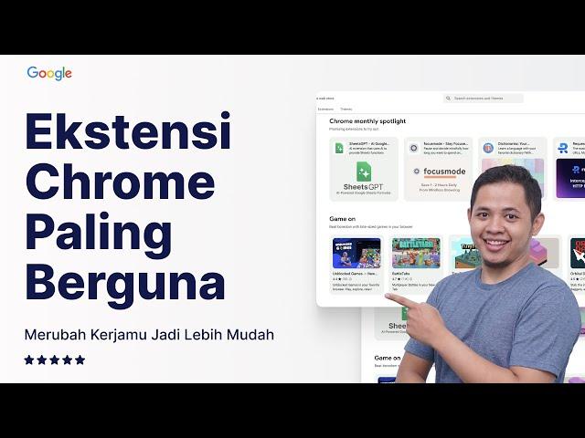 10 Extension Google Chrome yang Akan Bikin Kerjamu Jadi SUPER CEPAT!!!