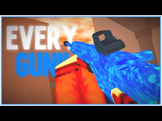 Using *EVERY GUN* in Roblox Jailbird Remastered!!!