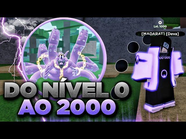 UPEI MINHA GYUKI DO NÍVEL 0 ATÉ 2000 NO SHINDO LIFE!!! EM MENOS DE 6 HORAS