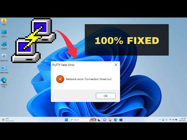 How to Fix PUTTY Network Error : connection timed out