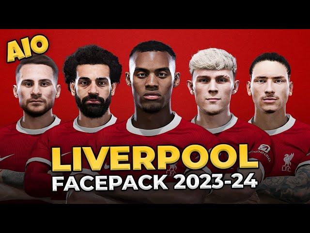 Liverpool FC Facepack Season 2023/24 - Sider and Cpk - Football Life 2023 and PES 2021