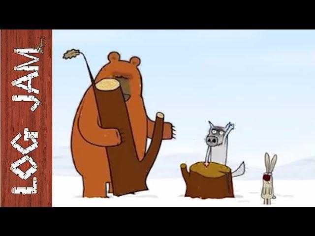 The Snow - funny cartoons || Log Jam series