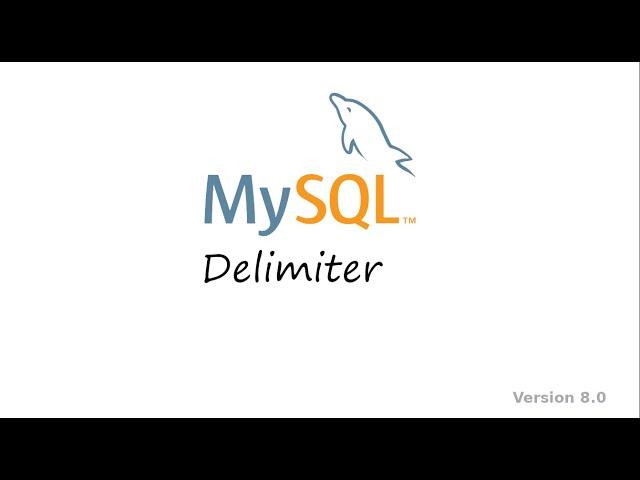Chapter 44 MySQL Delimiter new