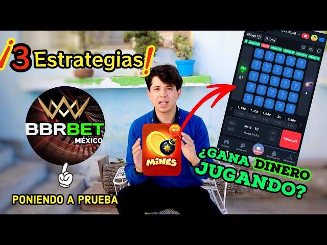 ESTRATEGIA BBRBET|JUEGO DE LAS MINAS| ¿HACK PARA GANAR?