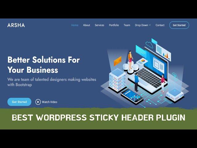 WordPress Sticky Header Plugin 