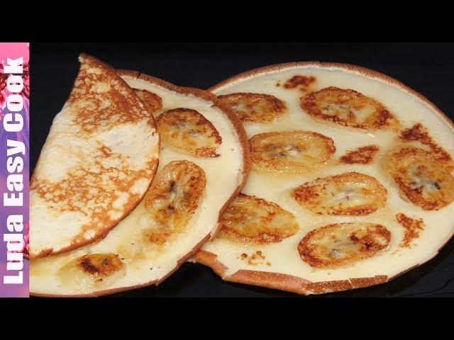 Crepes with Banana Recipe